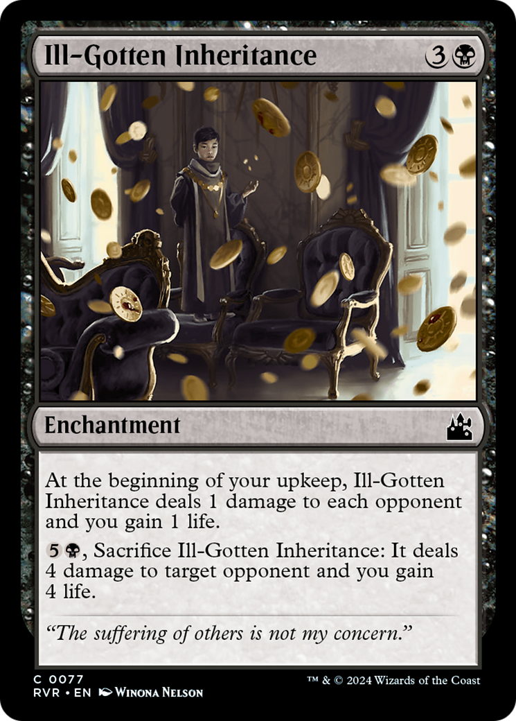 Ill-Gotten Inheritance [Ravnica Remastered] | Eastridge Sports Cards & Games