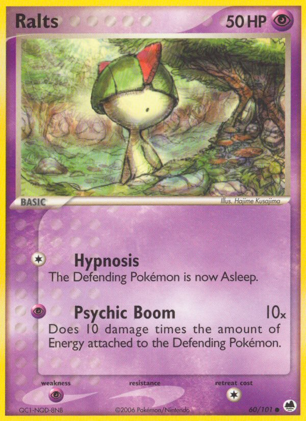 Ralts (60/101) [EX: Dragon Frontiers] | Eastridge Sports Cards & Games
