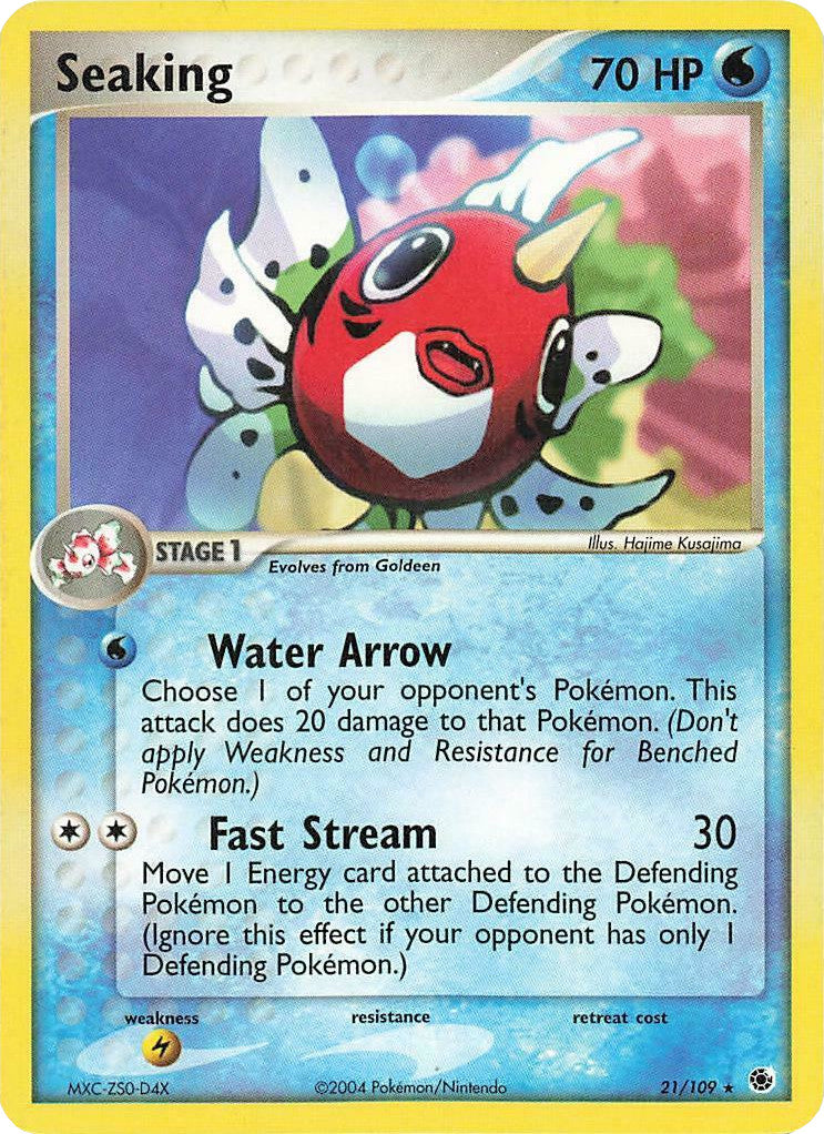 Seaking (21/109) [EX: Battle Stadium] | Eastridge Sports Cards & Games