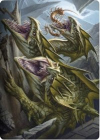 Grakmaw, Skyclave Ravager Art Card [Zendikar Rising Art Series] | Eastridge Sports Cards & Games