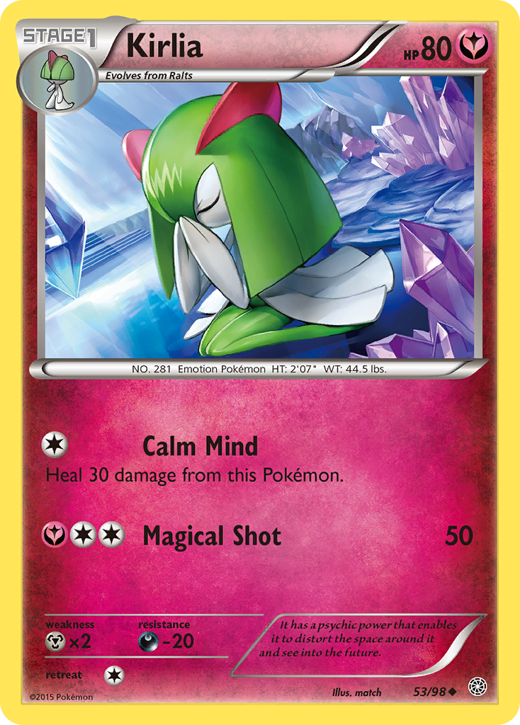 Kirlia (53/98) [XY: Ancient Origins] | Eastridge Sports Cards & Games