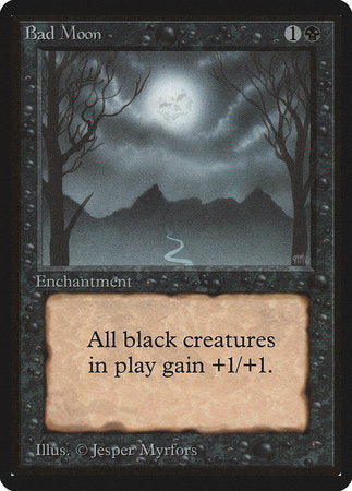 Bad Moon [Limited Edition Beta] | Eastridge Sports Cards & Games