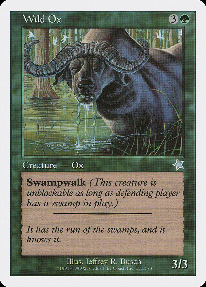 Wild Ox [Starter 1999] | Eastridge Sports Cards & Games