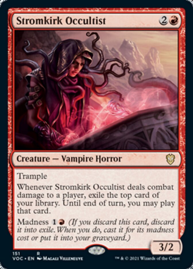 Stromkirk Occultist [Innistrad: Crimson Vow Commander] | Eastridge Sports Cards & Games