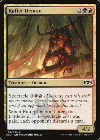Rafter Demon [Ravnica Allegiance] | Eastridge Sports Cards & Games