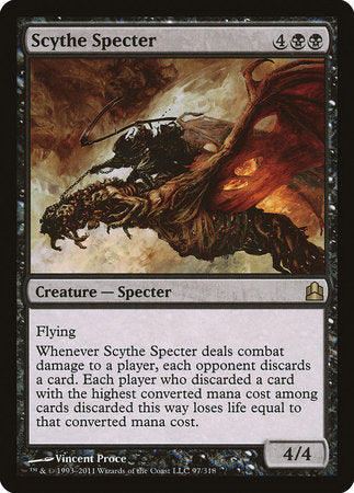 Scythe Specter [Commander 2011] | Eastridge Sports Cards & Games