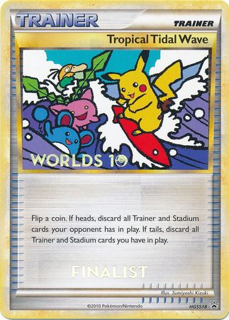 Tropical Tidal Wave (HGSS18) (Finalist) [HeartGold & SoulSilver: Black Star Promos] | Eastridge Sports Cards & Games