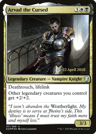 Arvad the Cursed [Dominaria Promos] | Eastridge Sports Cards & Games