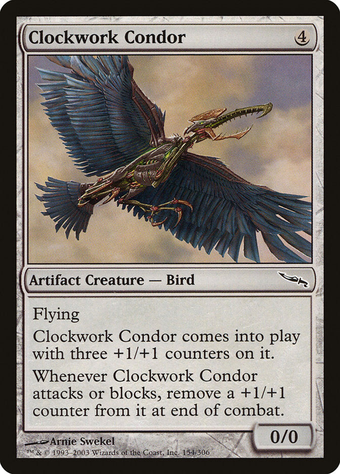 Clockwork Condor [Mirrodin] | Eastridge Sports Cards & Games