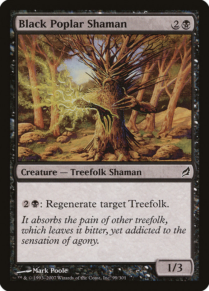 Black Poplar Shaman [Lorwyn] | Eastridge Sports Cards & Games