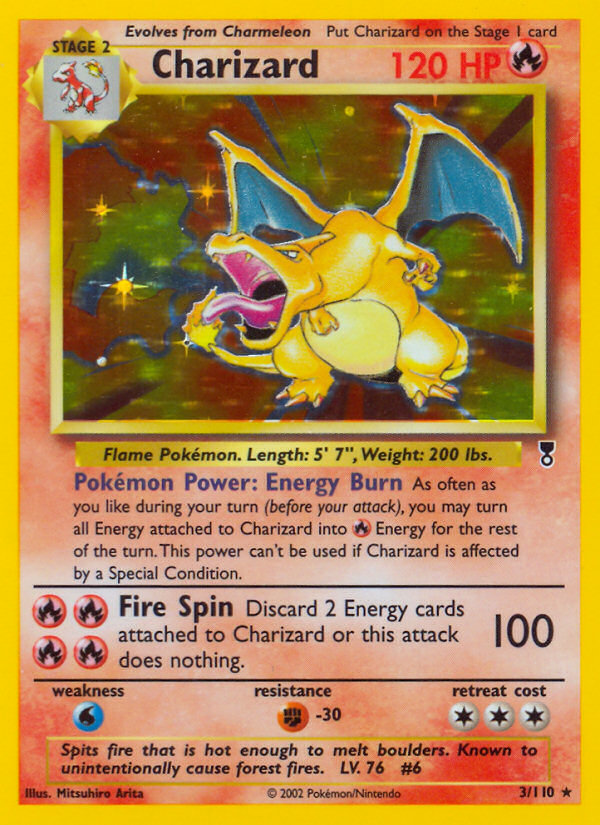 Charizard (3/110) (Theme Deck Exclusive) [Legendary Collection] | Eastridge Sports Cards & Games