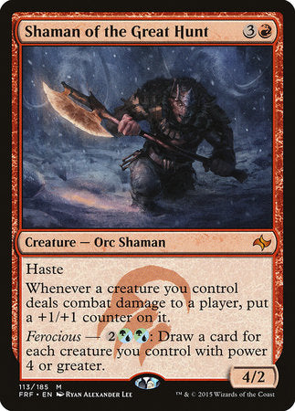 Shaman of the Great Hunt [Fate Reforged] | Eastridge Sports Cards & Games