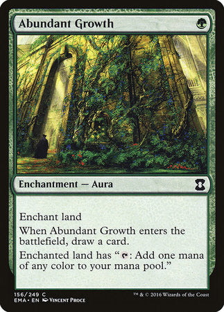 Abundant Growth [Eternal Masters] | Eastridge Sports Cards & Games