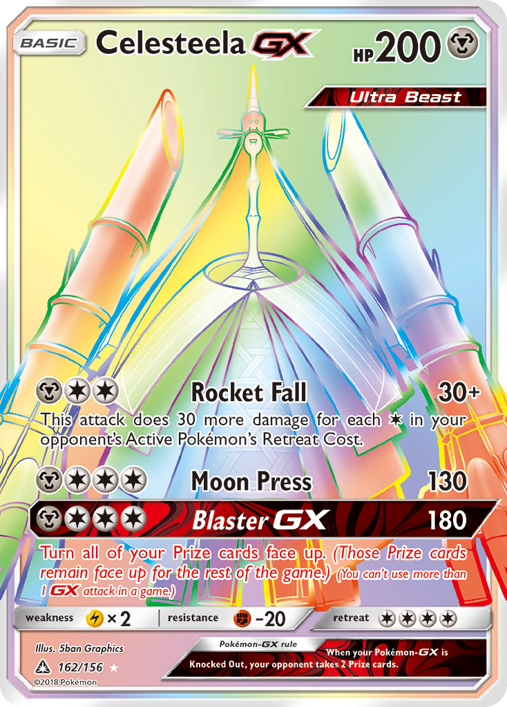 Celesteela GX (162/156) [Sun & Moon: Ultra Prism] | Eastridge Sports Cards & Games