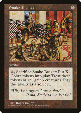 Snake Basket [Visions] | Eastridge Sports Cards & Games