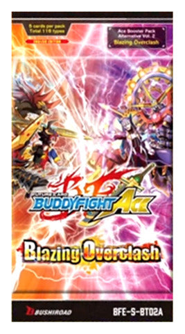 Future Card Buddyfight: Ace Booster Pack Alt. Vol. 2 - Blazing Overclash Booster Pack | Eastridge Sports Cards & Games