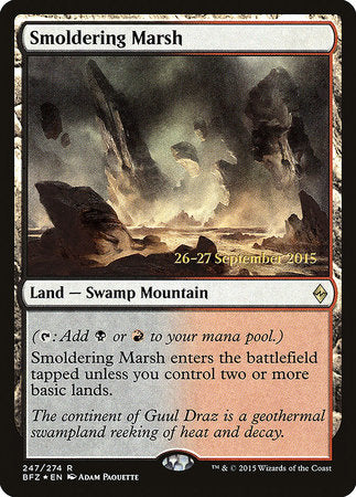 Smoldering Marsh [Battle for Zendikar Promos] | Eastridge Sports Cards & Games