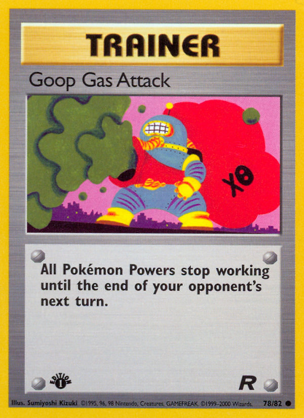 Goop Gas Attack (78/82) [Team Rocket 1st Edition] | Eastridge Sports Cards & Games