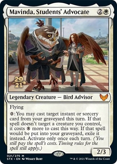 Mavinda, Students' Advocate [Strixhaven: School of Mages Prerelease Promos] | Eastridge Sports Cards & Games