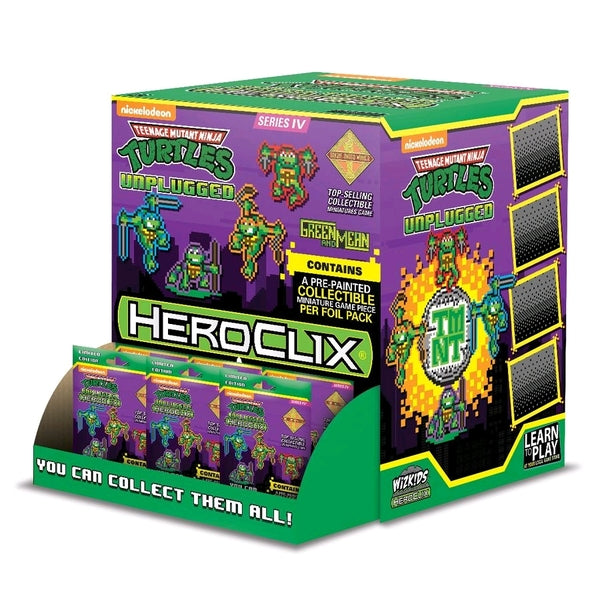 Teenage Mutant Ninja Turtles Heroclix: Unplugged Gravity Feed Box | Eastridge Sports Cards & Games