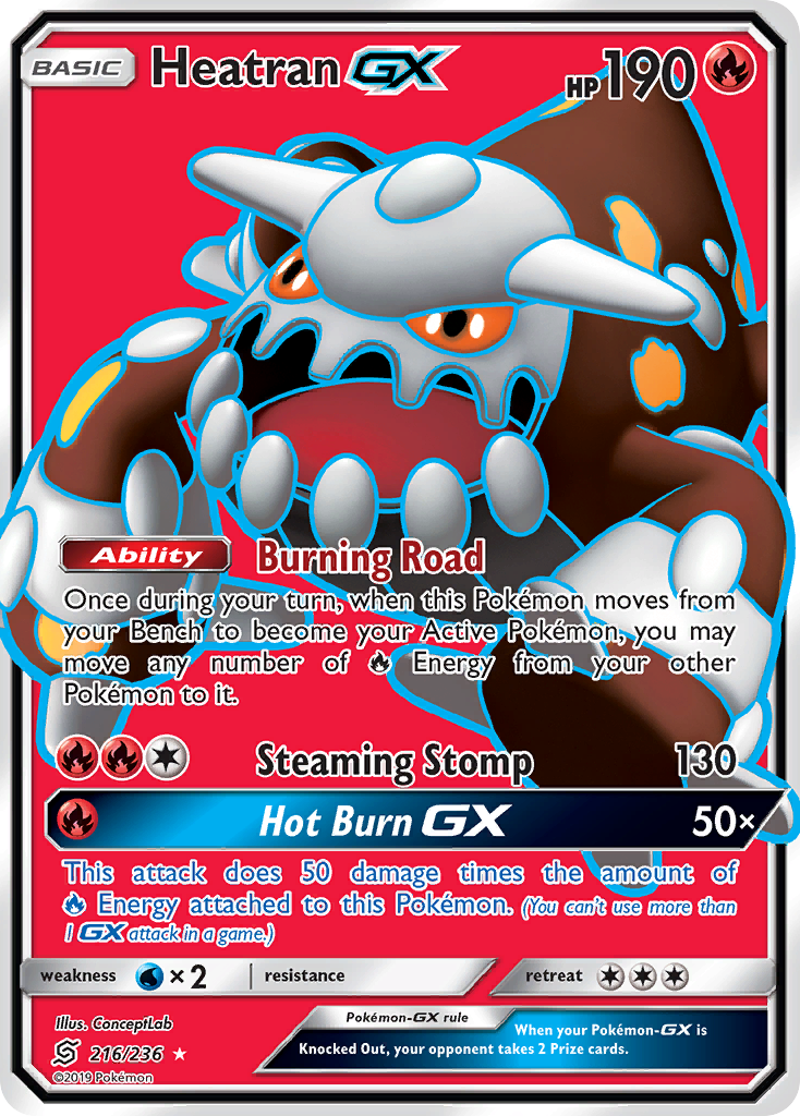 Heatran GX (216/236) [Sun & Moon: Unified Minds] | Eastridge Sports Cards & Games