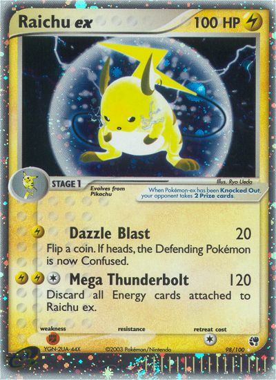 Raichu ex (98/100) [EX: Sandstorm] | Eastridge Sports Cards & Games