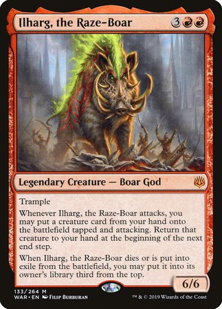 Ilharg, the Raze-Boar [War of the Spark] | Eastridge Sports Cards & Games