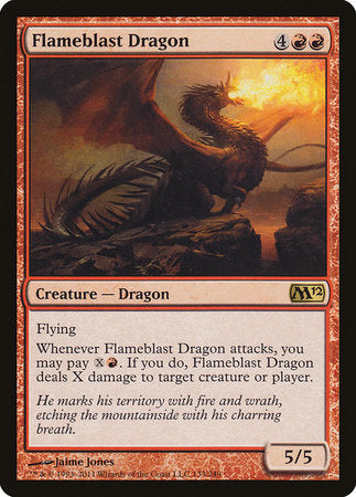 Flameblast Dragon [Magic 2012] | Eastridge Sports Cards & Games