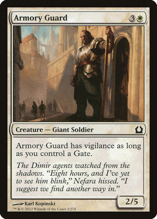 Armory Guard [Return to Ravnica] | Eastridge Sports Cards & Games