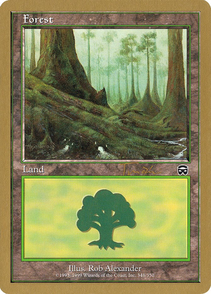 Forest (jt348) (Jan Tomcani) [World Championship Decks 2001] | Eastridge Sports Cards & Games