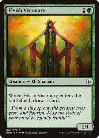 Elvish Visionary [Duel Decks: Nissa vs. Ob Nixilis] | Eastridge Sports Cards & Games