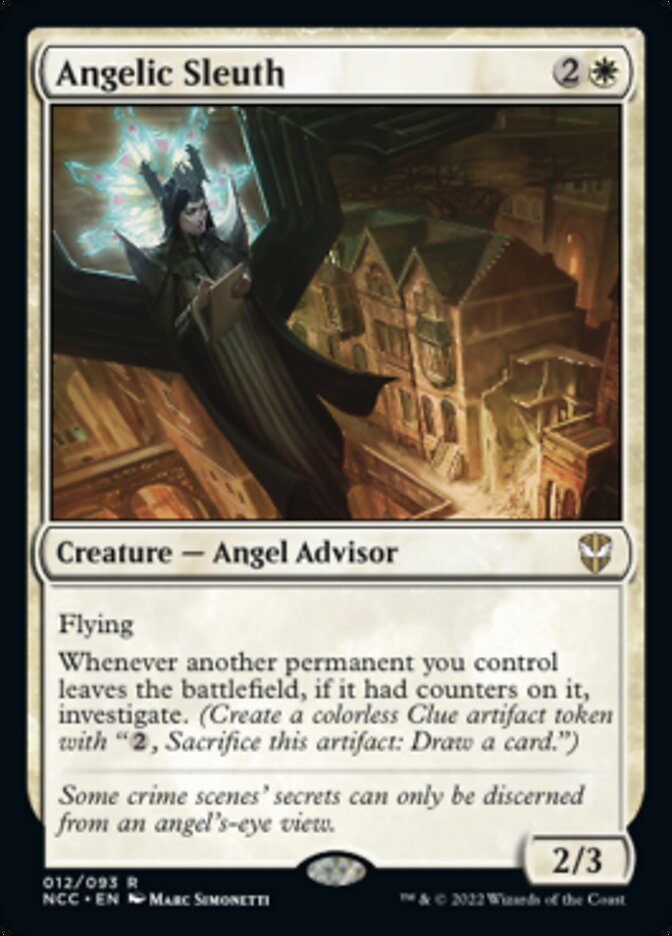 Angelic Sleuth [Streets of New Capenna Commander] | Eastridge Sports Cards & Games