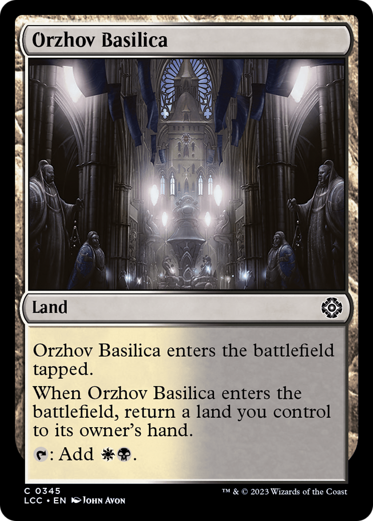 Orzhov Basilica [The Lost Caverns of Ixalan Commander] | Eastridge Sports Cards & Games