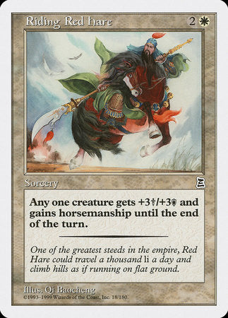 Riding Red Hare [Portal Three Kingdoms] | Eastridge Sports Cards & Games