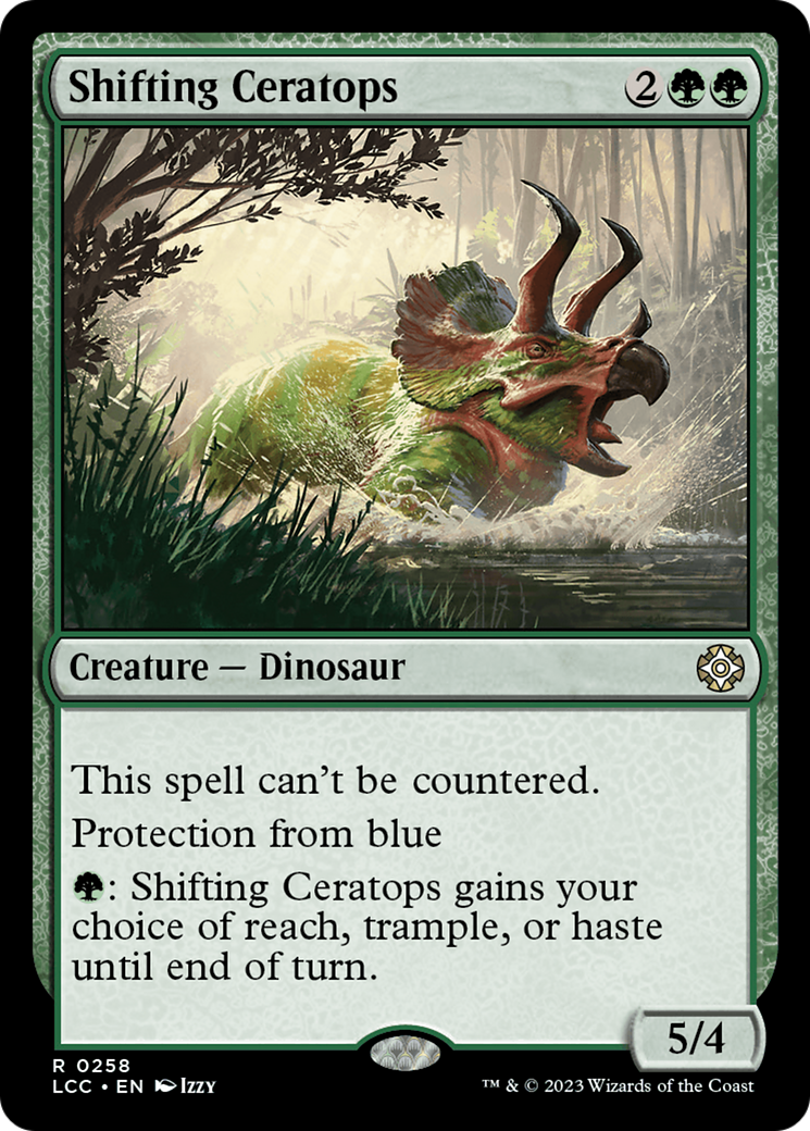 Shifting Ceratops [The Lost Caverns of Ixalan Commander] | Eastridge Sports Cards & Games