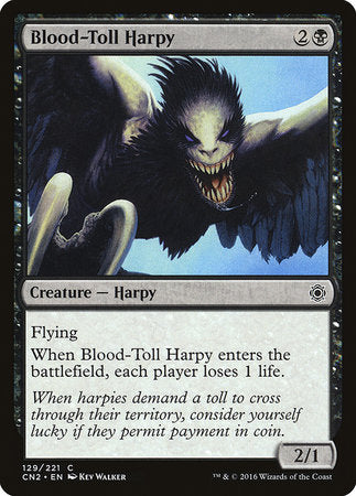 Blood-Toll Harpy [Conspiracy: Take the Crown] | Eastridge Sports Cards & Games