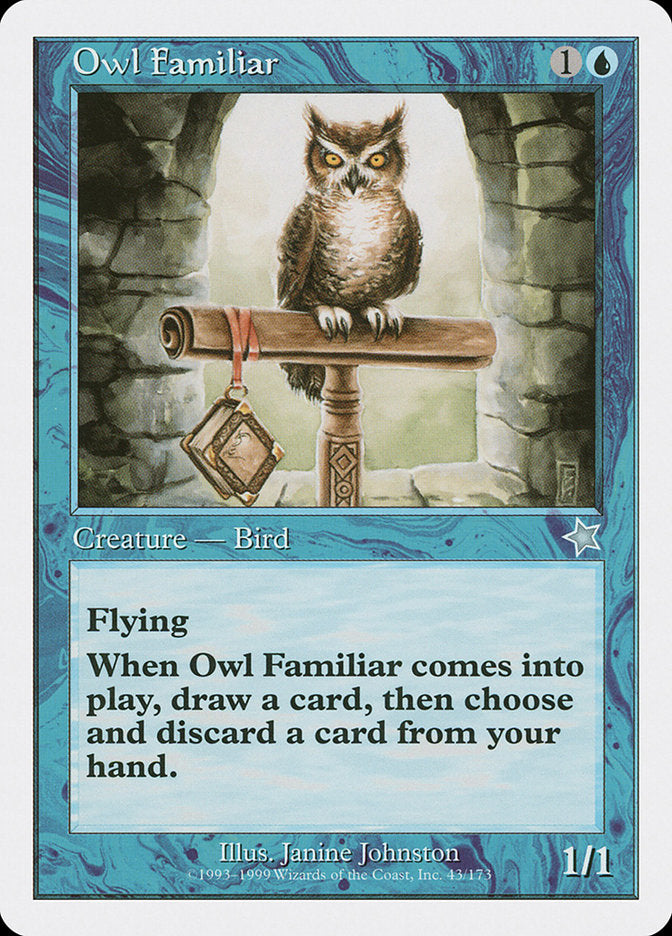 Owl Familiar [Starter 1999] | Eastridge Sports Cards & Games