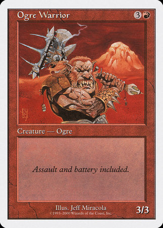 Ogre Warrior [Starter 2000] | Eastridge Sports Cards & Games