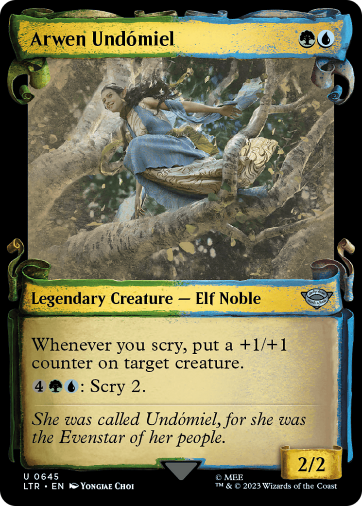 Arwen Undomiel [The Lord of the Rings: Tales of Middle-Earth Showcase Scrolls] | Eastridge Sports Cards & Games