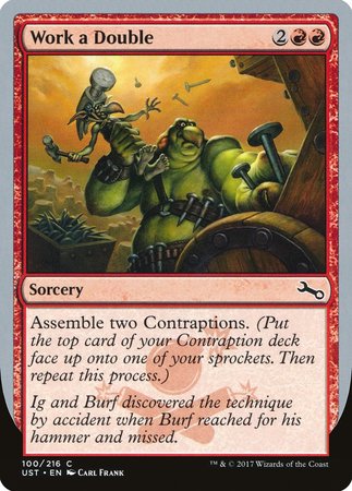 Work a Double [Unstable] | Eastridge Sports Cards & Games