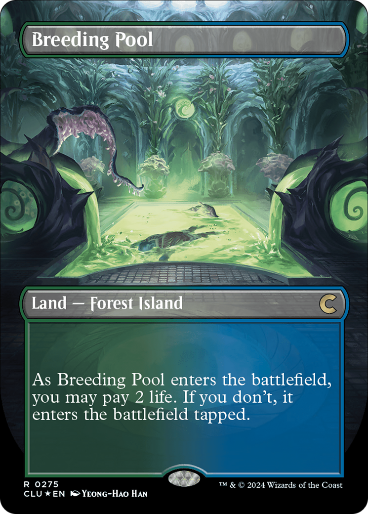 Breeding Pool (Borderless) [Ravnica: Clue Edition] | Eastridge Sports Cards & Games