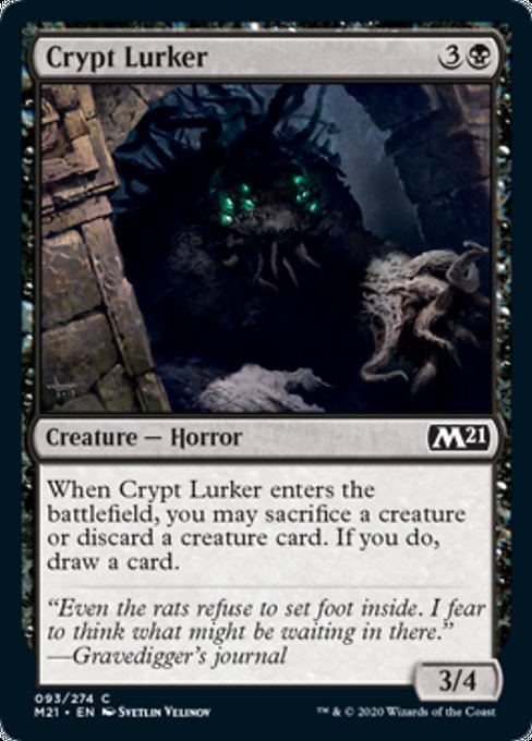 Crypt Lurker [Core Set 2021] | Eastridge Sports Cards & Games