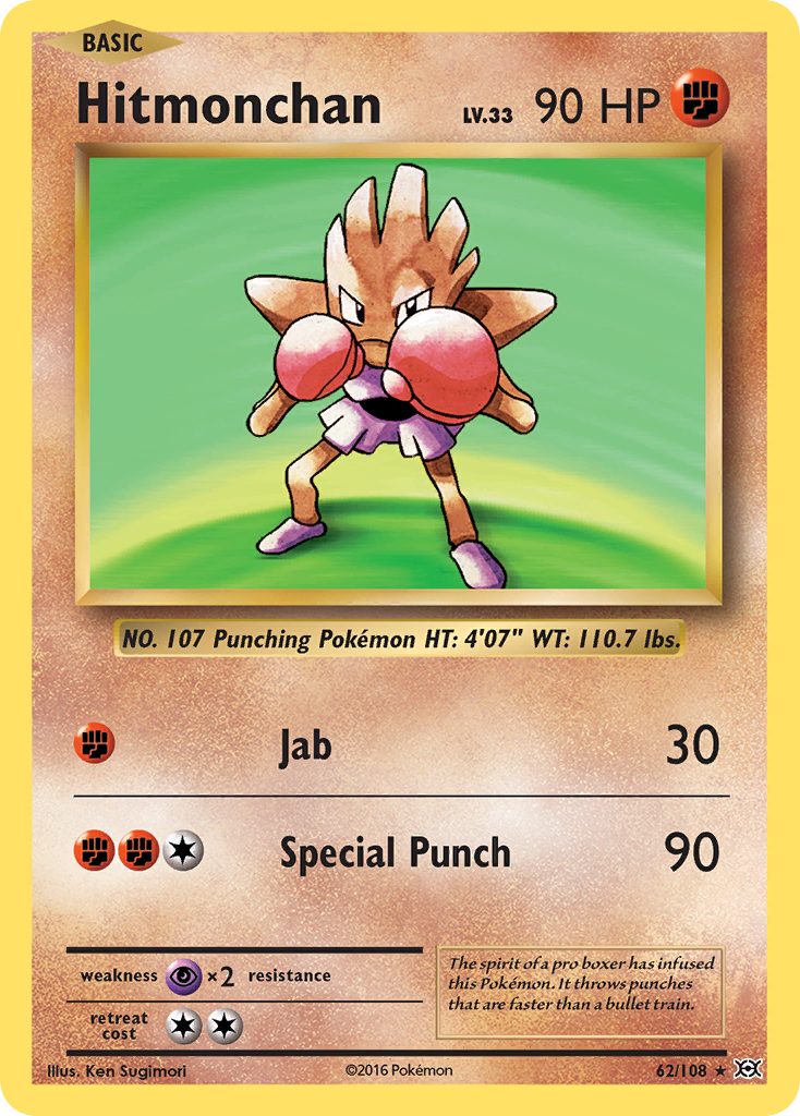 Hitmonchan (62/108) [XY: Evolutions] | Eastridge Sports Cards & Games