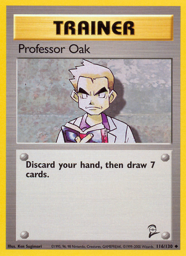 Professor Oak (116/130) [Base Set 2] | Eastridge Sports Cards & Games