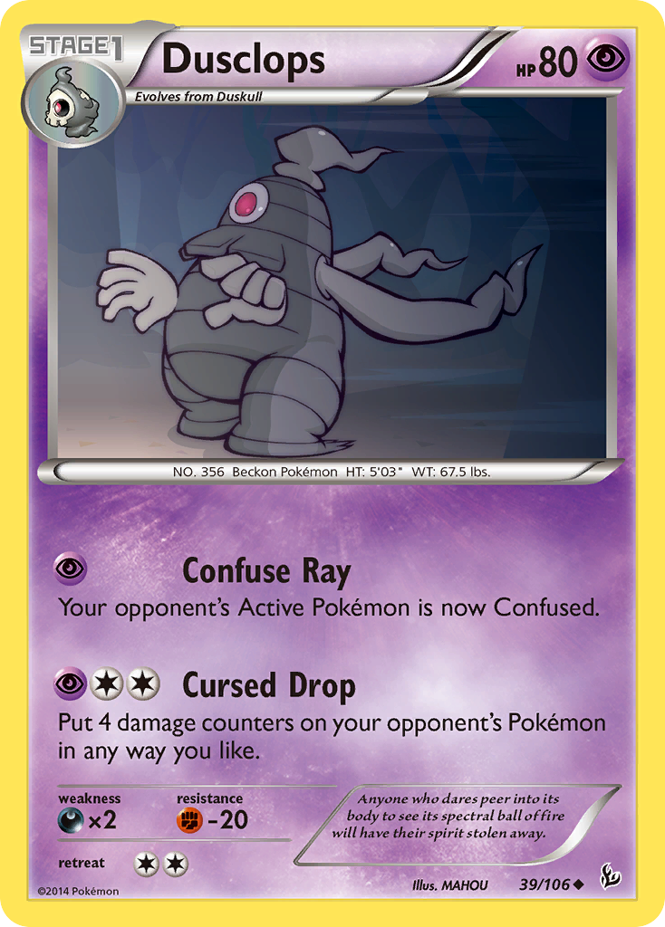 Dusclops (39/106) [XY: Flashfire] | Eastridge Sports Cards & Games