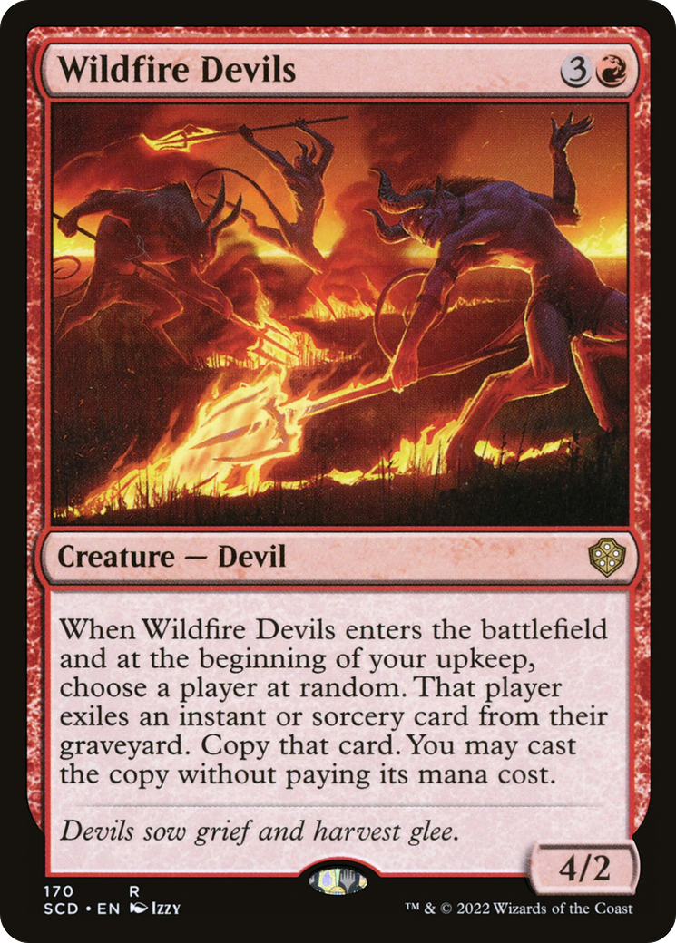 Wildfire Devils [Starter Commander Decks] | Eastridge Sports Cards & Games