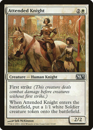 Attended Knight [Magic 2013] | Eastridge Sports Cards & Games