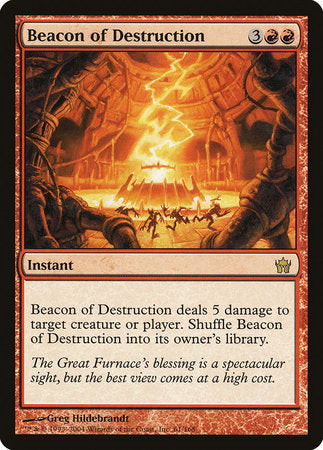 Beacon of Destruction [Fifth Dawn] | Eastridge Sports Cards & Games