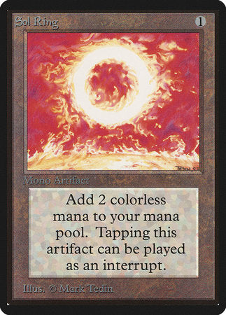 Sol Ring [Limited Edition Beta] | Eastridge Sports Cards & Games