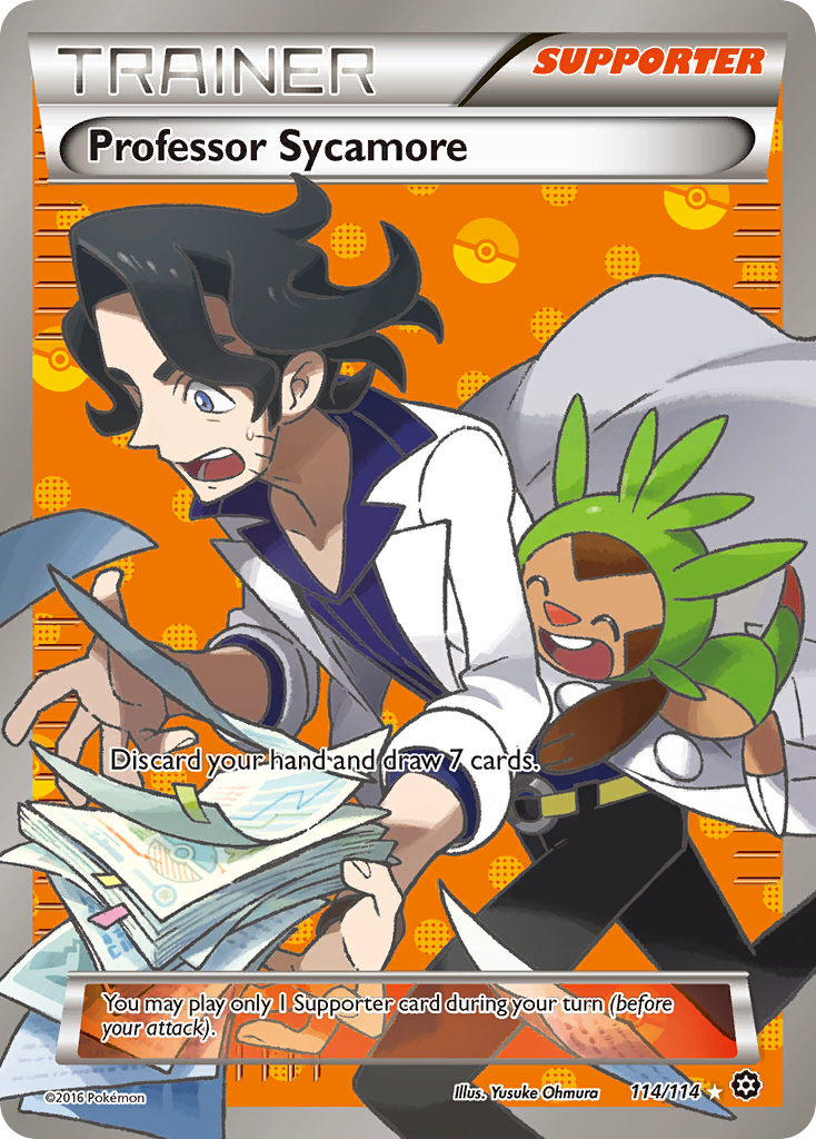 Professor Sycamore (114/114) [XY: Steam Siege] | Eastridge Sports Cards & Games